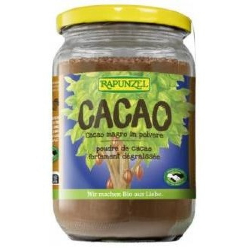Cacao Desgrasado Polvo 250gr. Bio S/a Vegan - Rapunzel