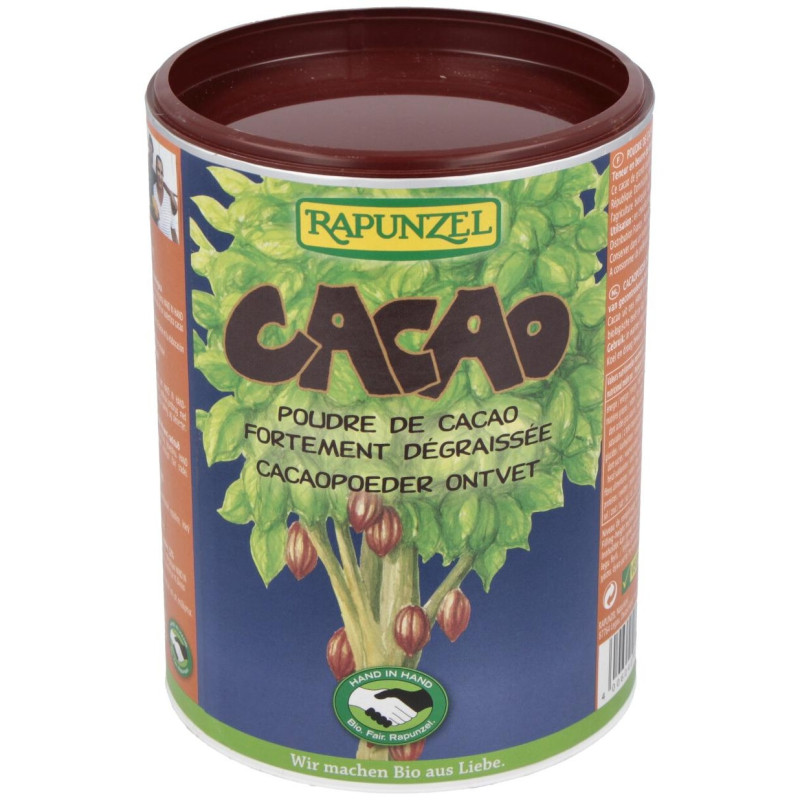 Cacao Desgrasado Polvo 250gr. Bio S/a Vegan - Rapunzel