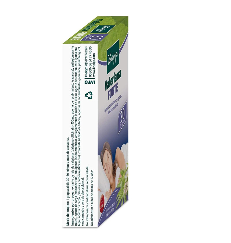 Valeriana Forte (30 Grageas) - Kneipp