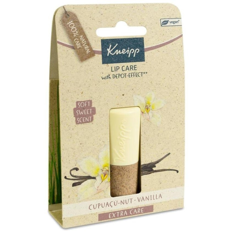 Bálsamo Labial Extra Care Vainilla y Cupuaçu 4_7g - Kneipp