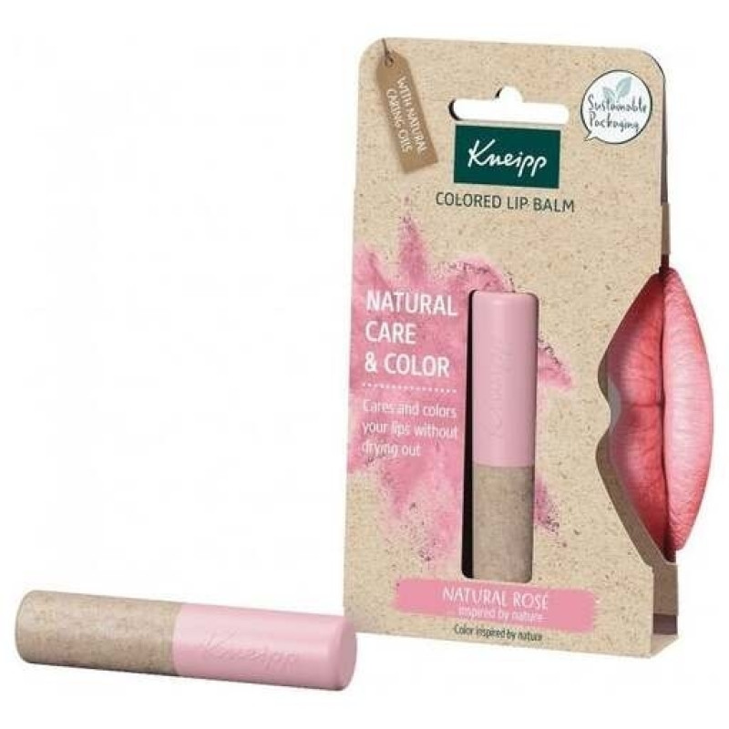 Bálsamo Labial Natural Rosa 3_5g - Kneipp