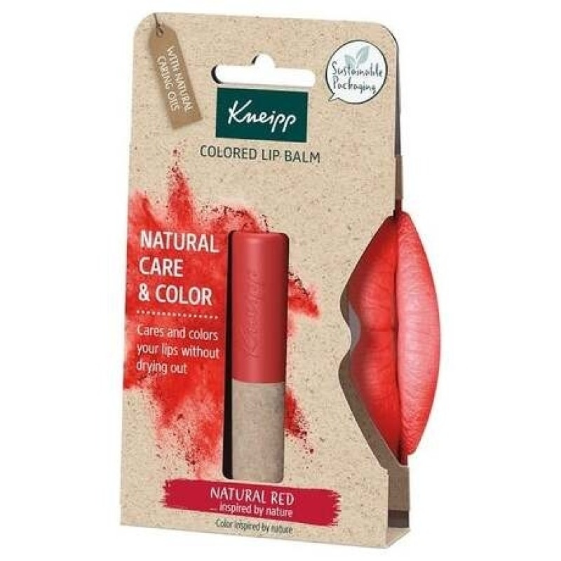 Kneipp Bálsamo Labial Natural Rojo 3_5G