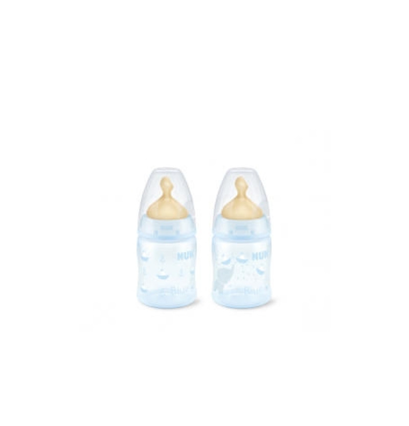 Biberon Pp Latex - Nuk (1M 150Ml Blue)