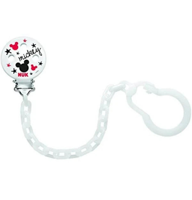 Cadenita Chupete - Nuk (Mickey)