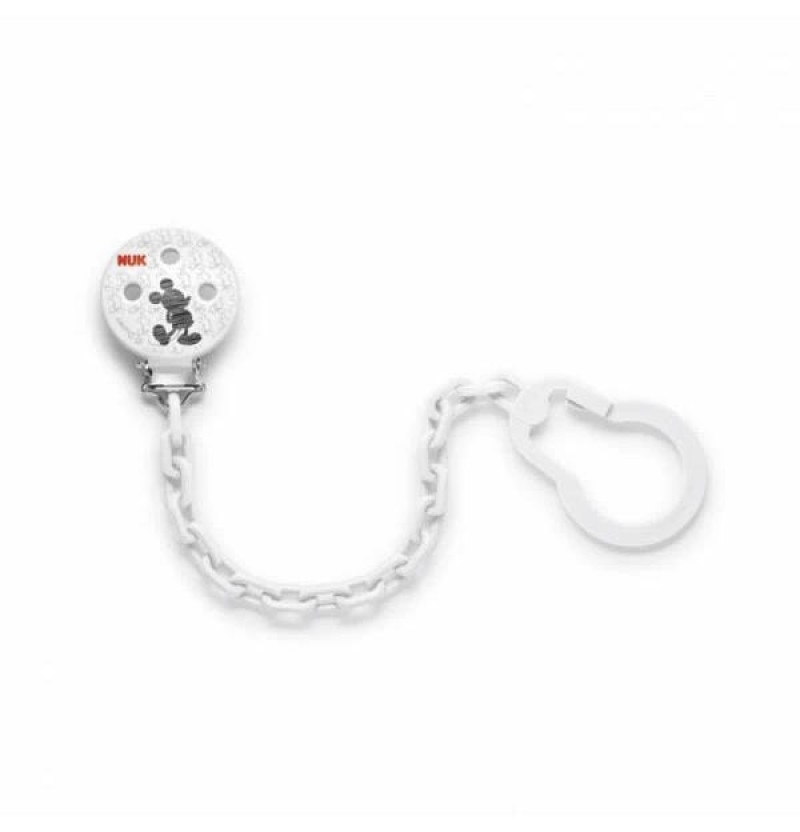 Cadenita Chupete - Nuk (Mickey)