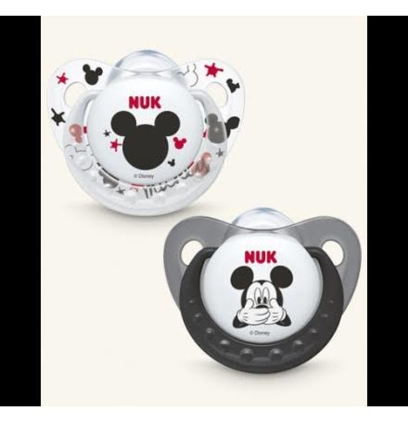 Chupete Silicona Anatomico - Nukete (Disney Mickey T-1)