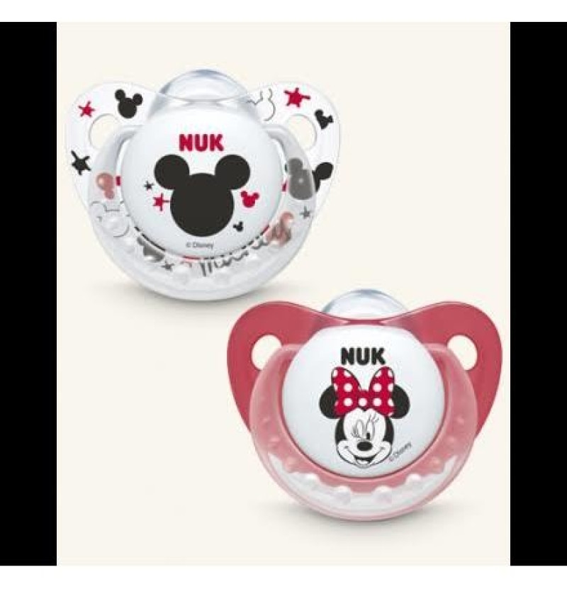 Chupete Silicona Anatomico - Nukete (Disney Mickey T-1)