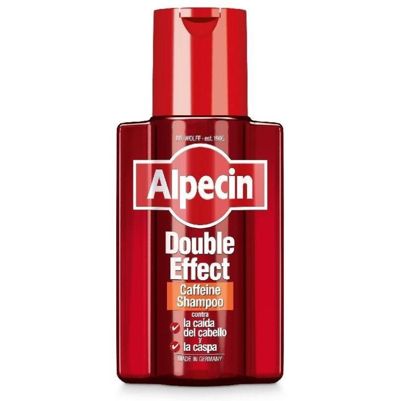 Caffeine Double Effect Champú Anticaída Y Anticaspa 200 Ml