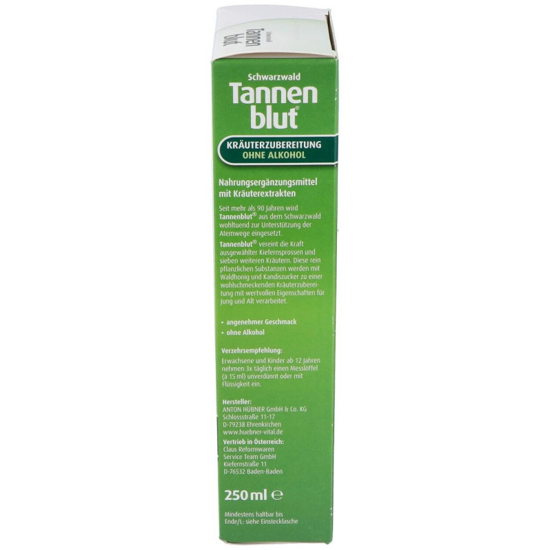 Tannenblut Bronquial Jarabe 250ml. 2 - Dimefar