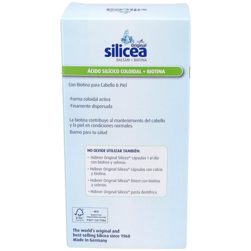 Hübner Silicea Balsam + Biotina 500ml - Dimefar