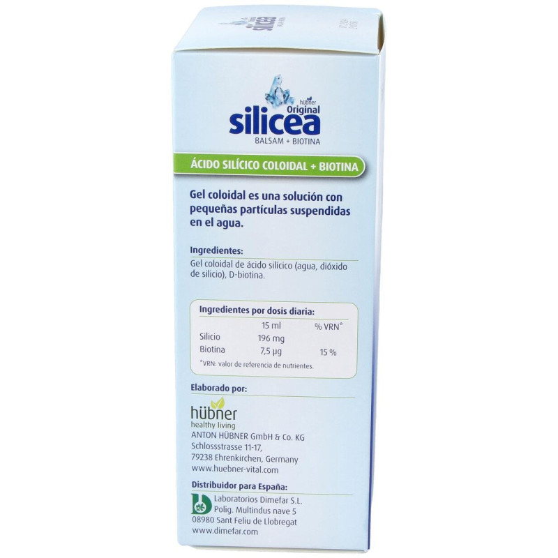 Hübner Silicea Balsam + Biotina 500ml - Dimefar