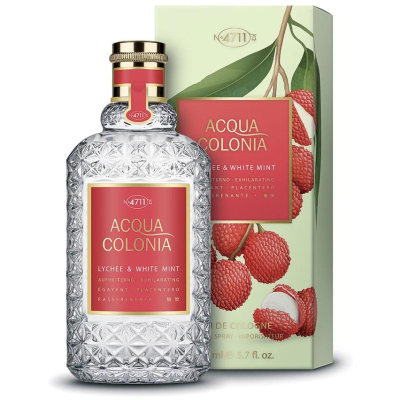 Acqua Colonia Lychee y White Mint Eau de Cologne Vaporizador 170 ml - 4711