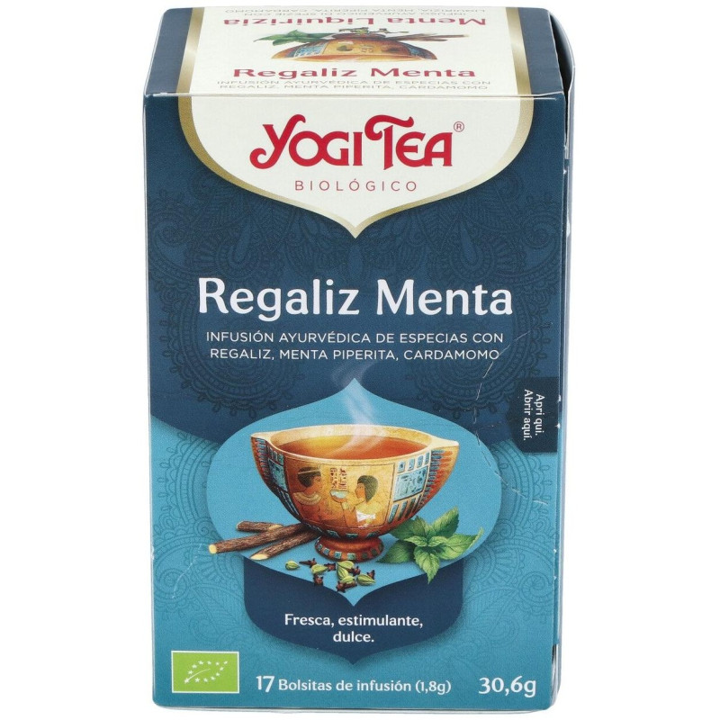 Regaliz y Menta 17infusiones - Yogi Tea