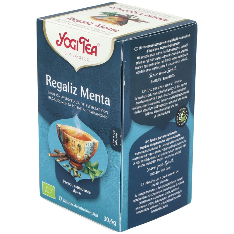 Regaliz y Menta 17infusiones - Yogi Tea