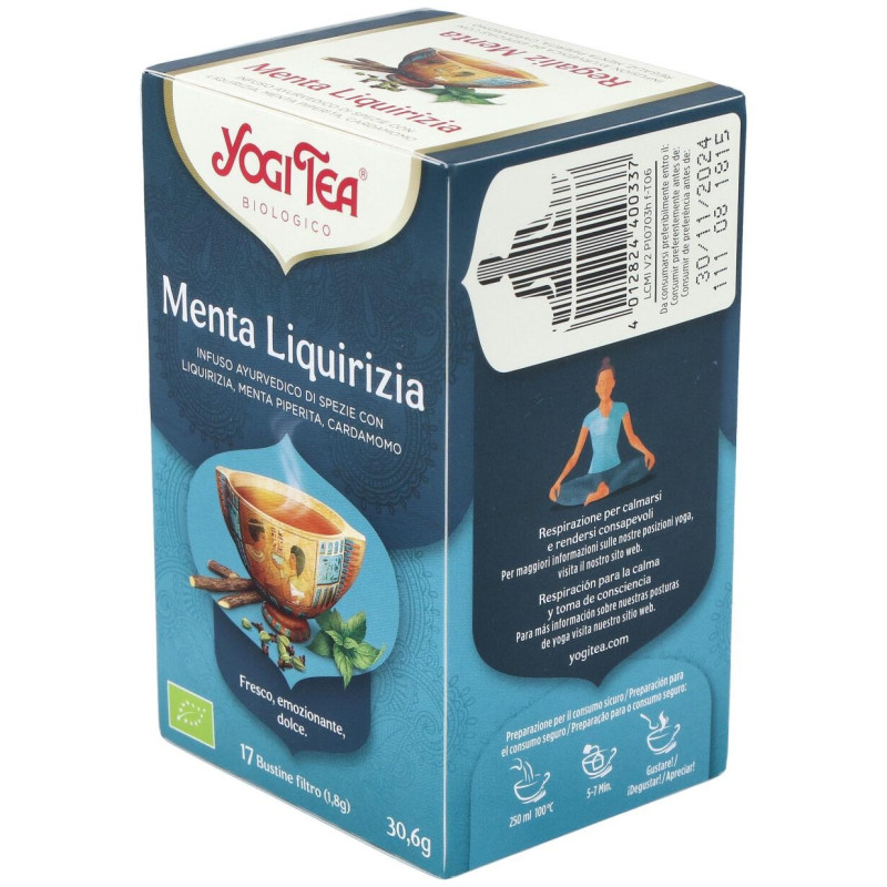 Regaliz y Menta 17infusiones - Yogi Tea
