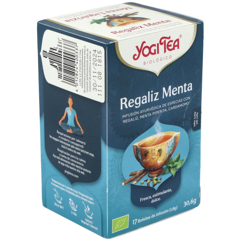 Regaliz y Menta 17infusiones - Yogi Tea