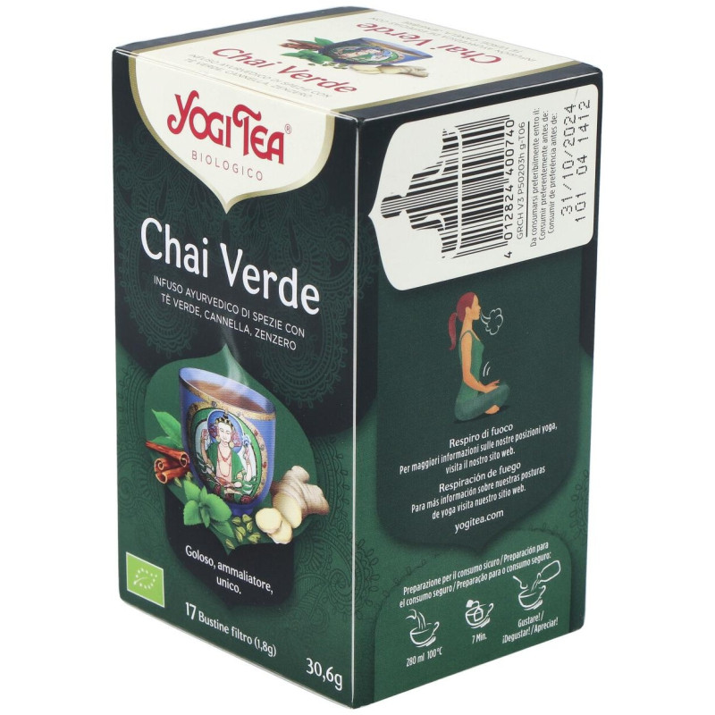 Chai Verde 17infusiones - Yogi Tea