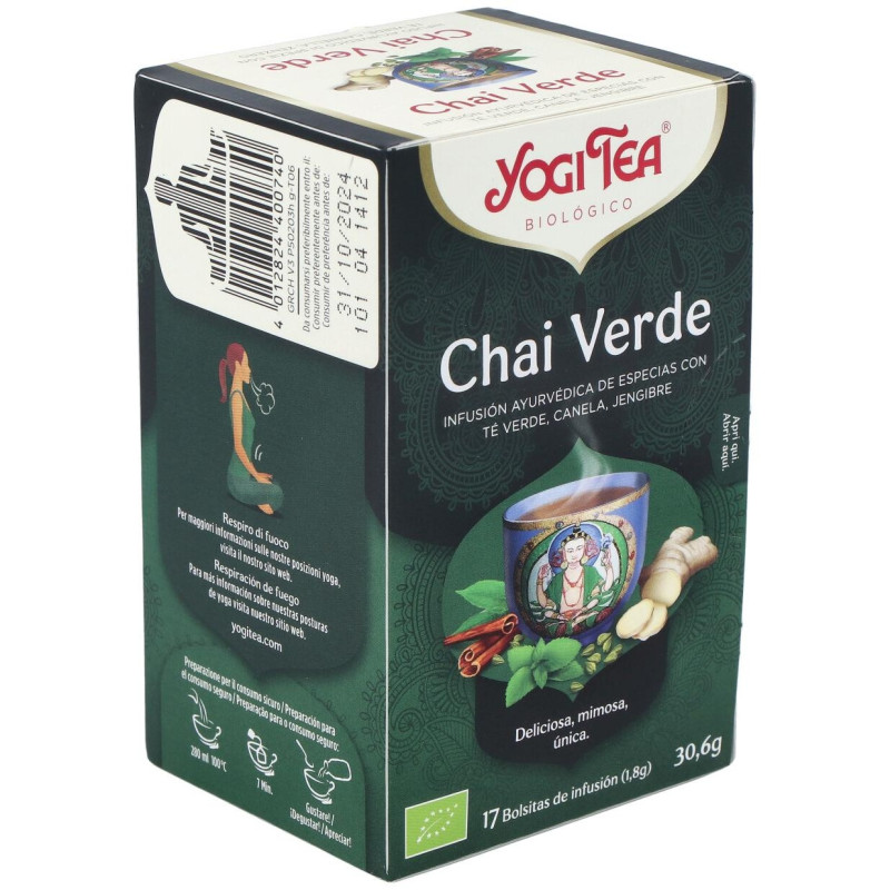 Chai Verde 17infusiones - Yogi Tea