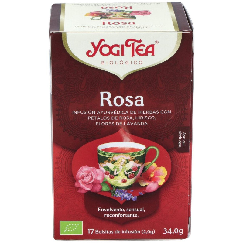 Rosa 17infusiones - Yogi Tea
