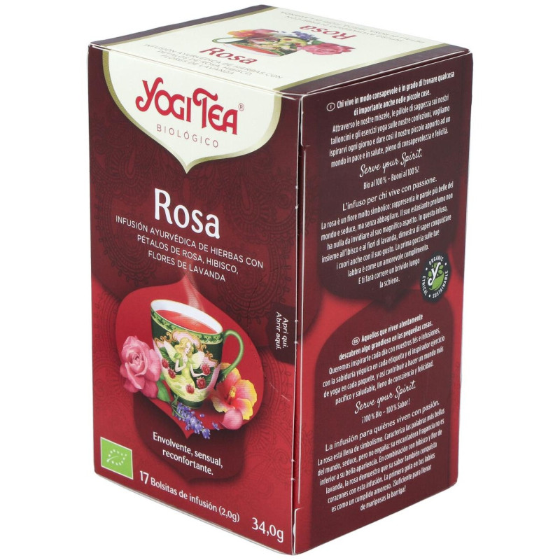 Rosa 17infusiones - Yogi Tea
