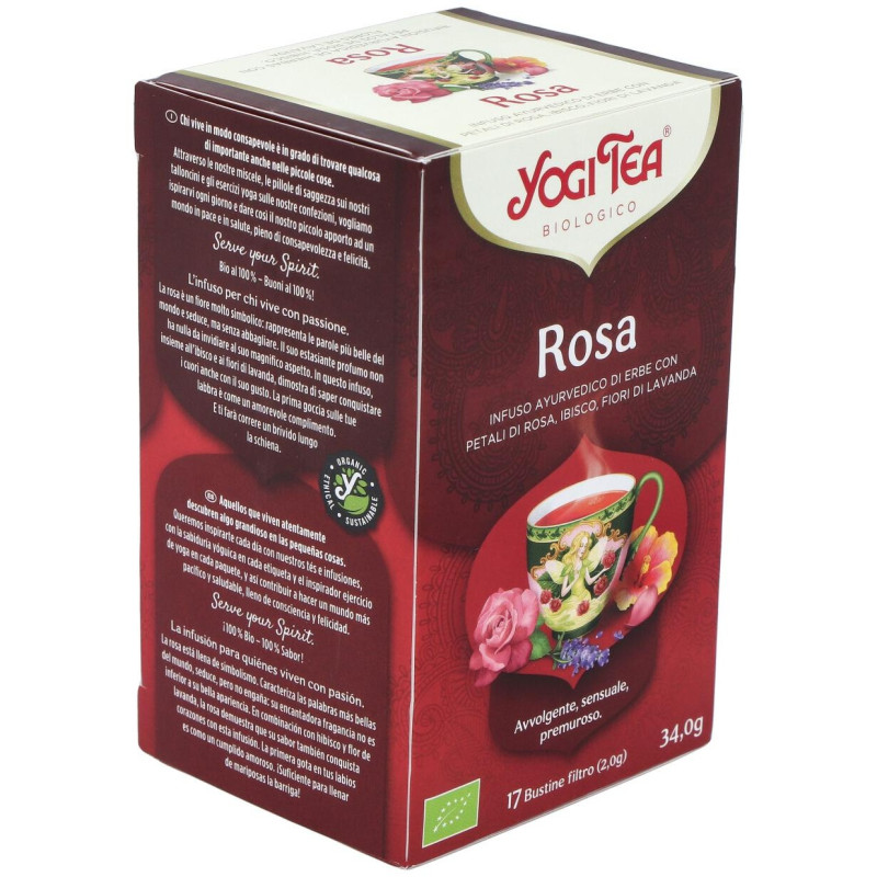 Rosa 17infusiones - Yogi Tea