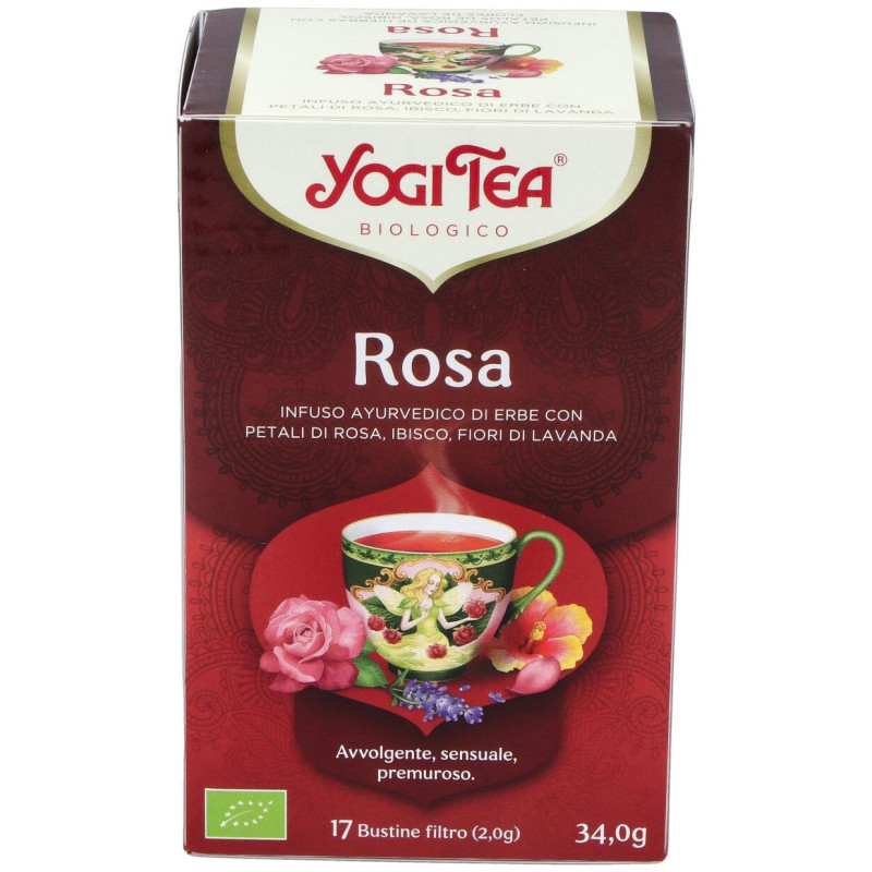Rosa 17infusiones - Yogi Tea