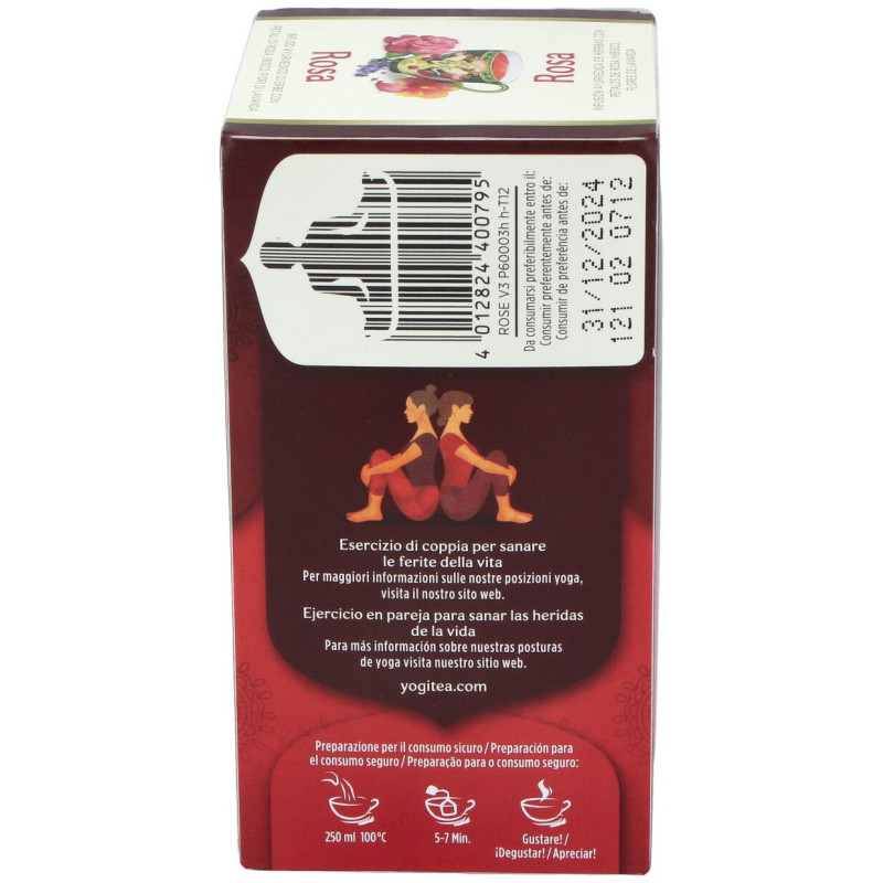 Rosa 17infusiones - Yogi Tea
