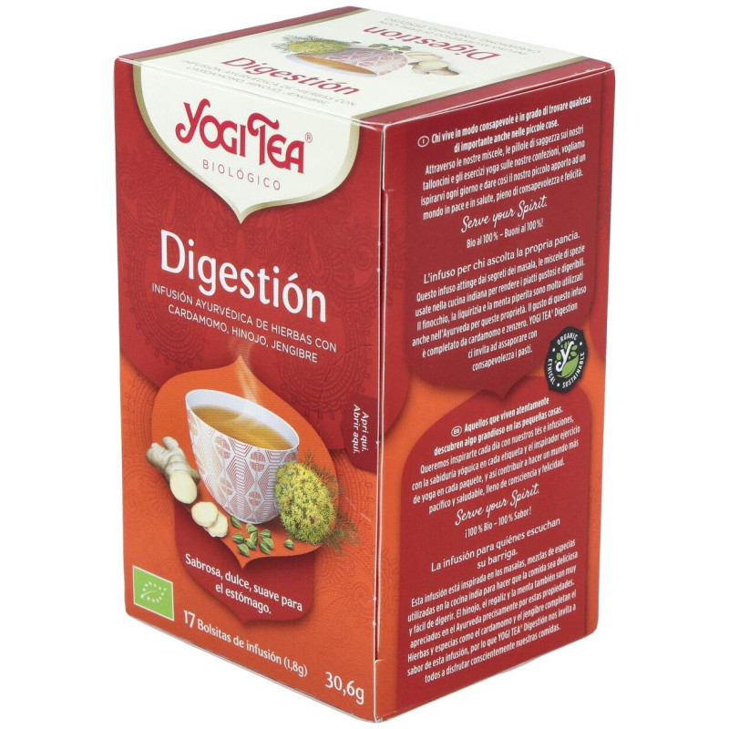 Digestion 17infusiones - Yogi Tea