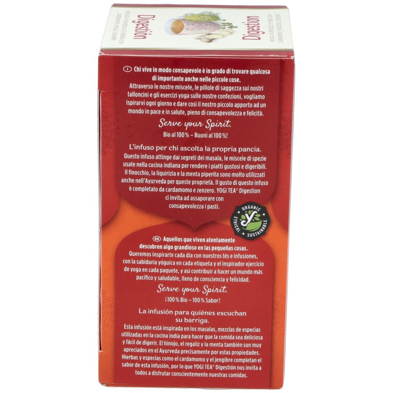 Digestion 17infusiones - Yogi Tea