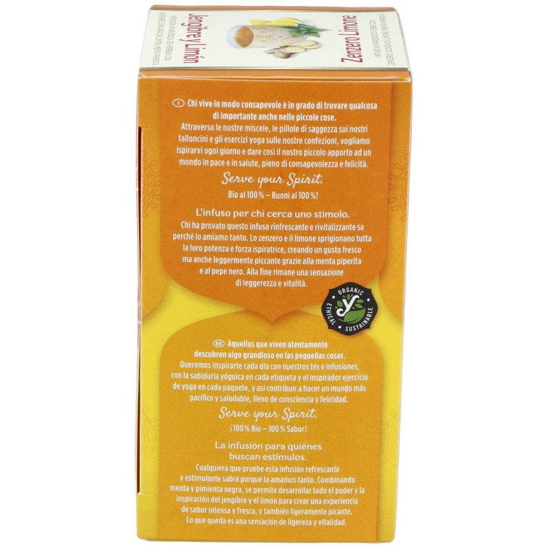Jengibre y Limon 17infusiones - Yogi Tea