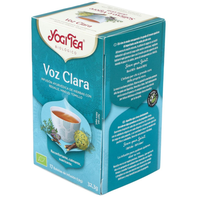 Voz Clara 17infusiones - Yogi Tea