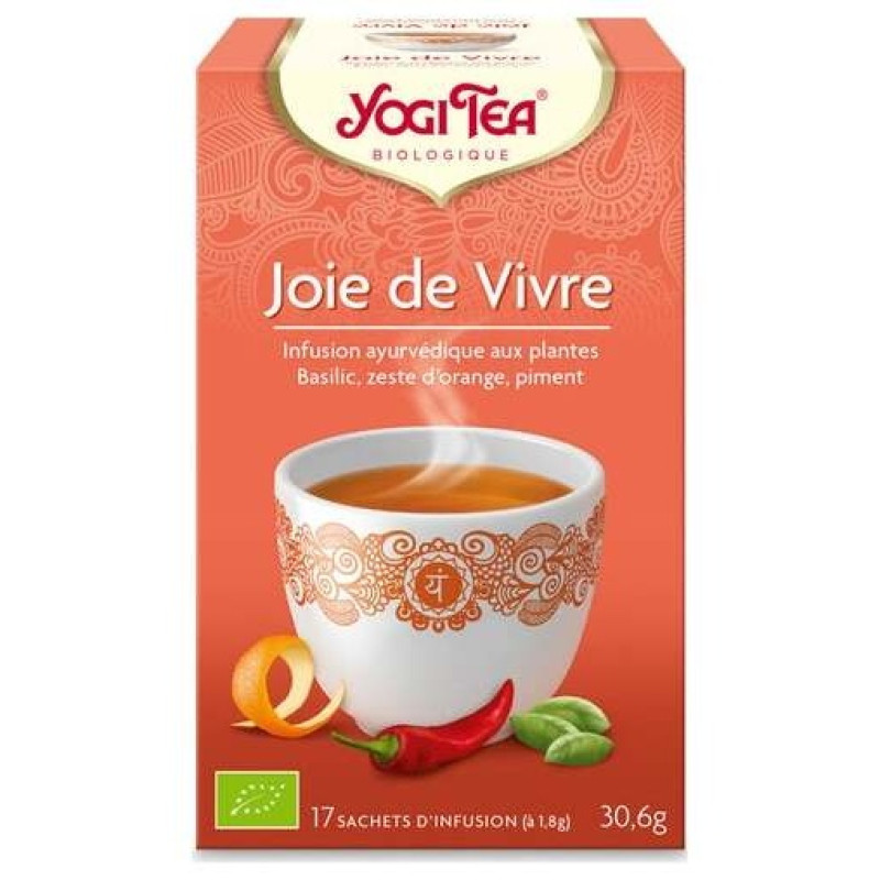Yogi Té Alegría de Vivir 17 Bolsitas 30,6g - Yogi Tea
