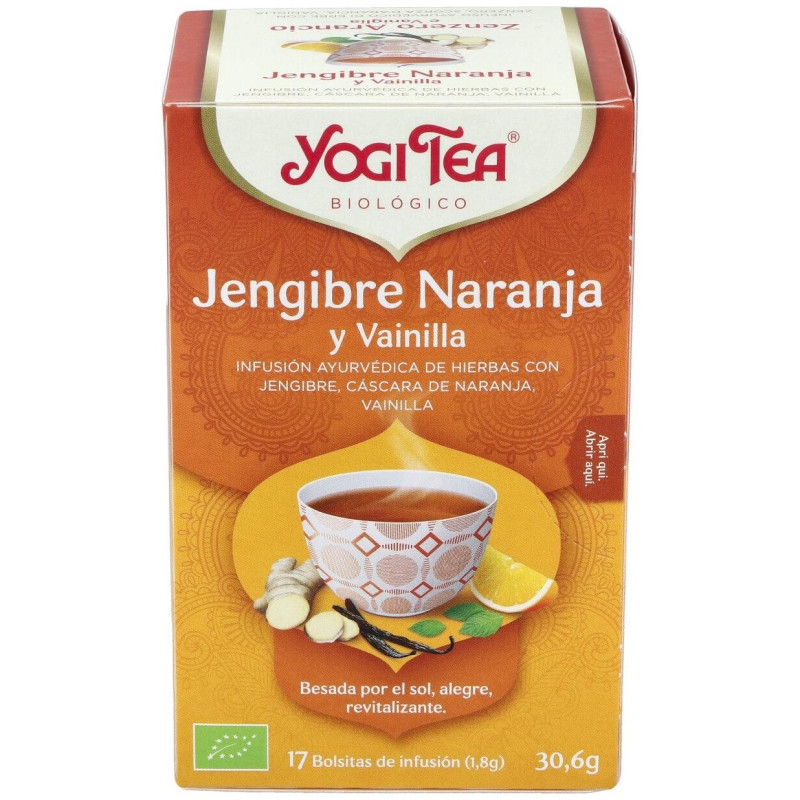 Jengibre - Naranja - Vainilla 17infusiones - Yogi Tea