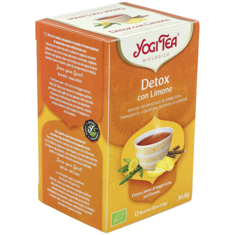 Detox con Limon 17infusiones - Yogi Tea