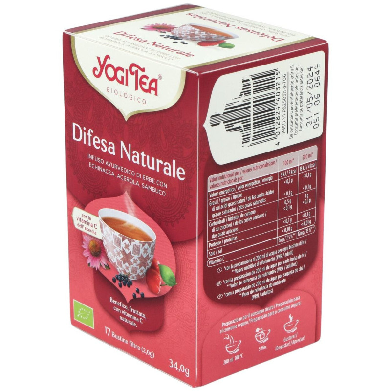 Defensas Naturales 17infusiones - Yogi Tea