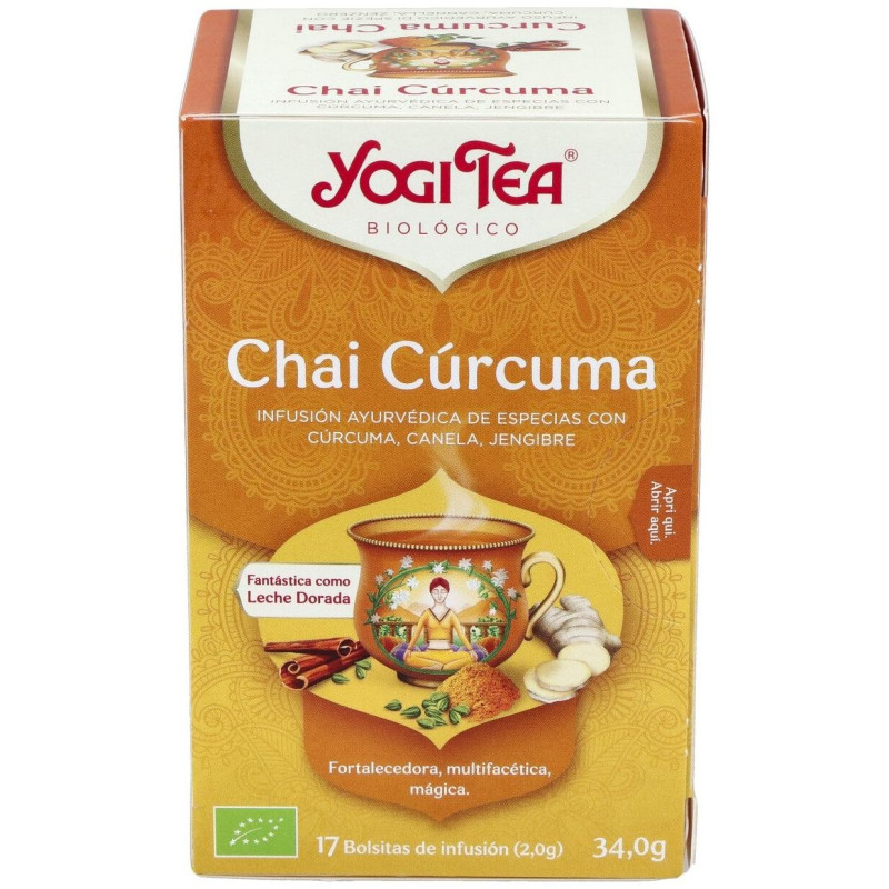 Chai Curcuma 17infusiones - Yogi Tea