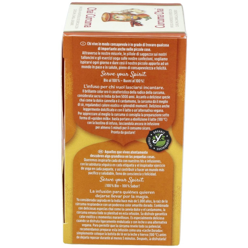 Chai Curcuma 17infusiones - Yogi Tea