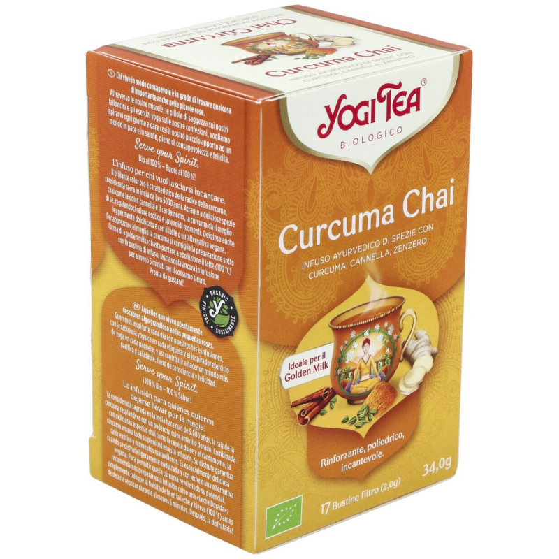 Chai Curcuma 17infusiones - Yogi Tea
