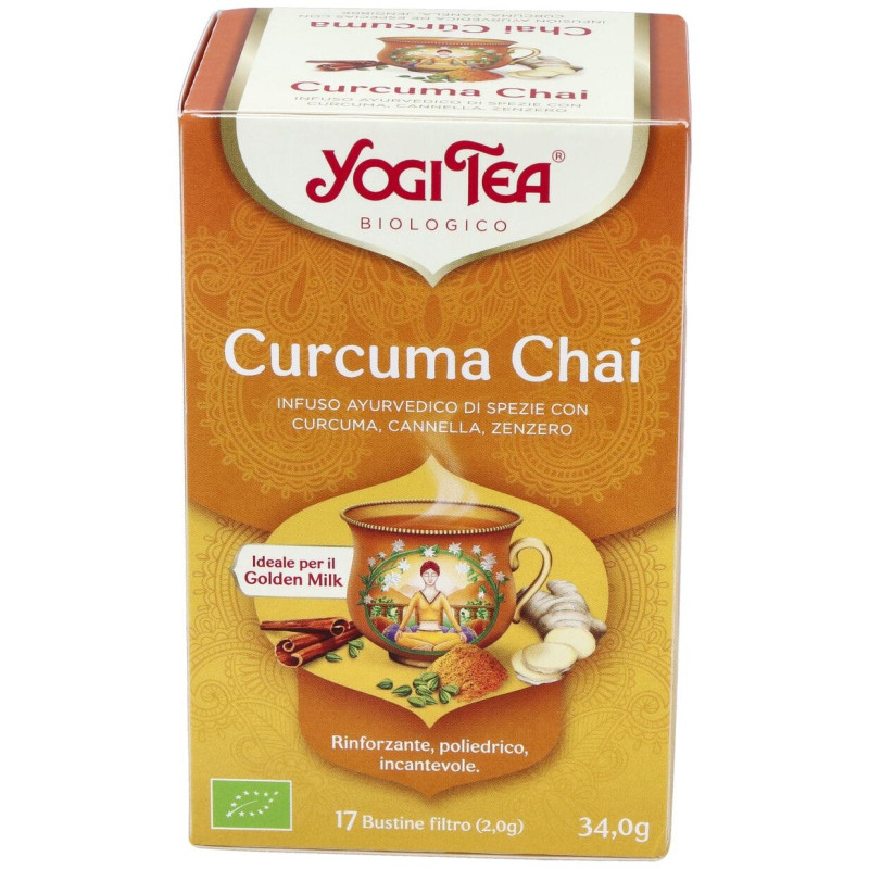 Chai Curcuma 17infusiones - Yogi Tea