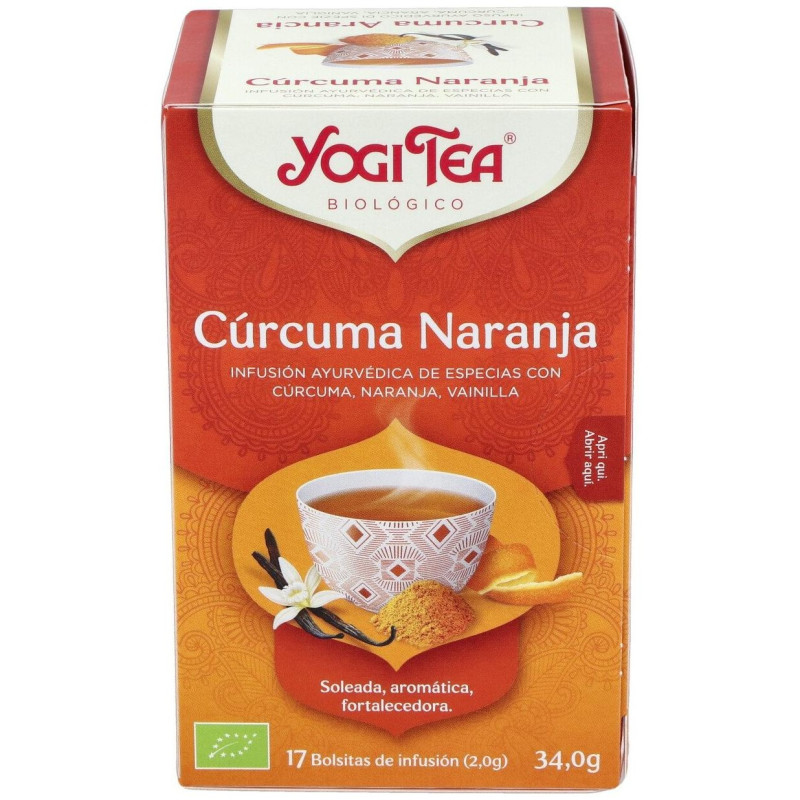 Curcuma Naranja 17infusiones - Yogi Tea