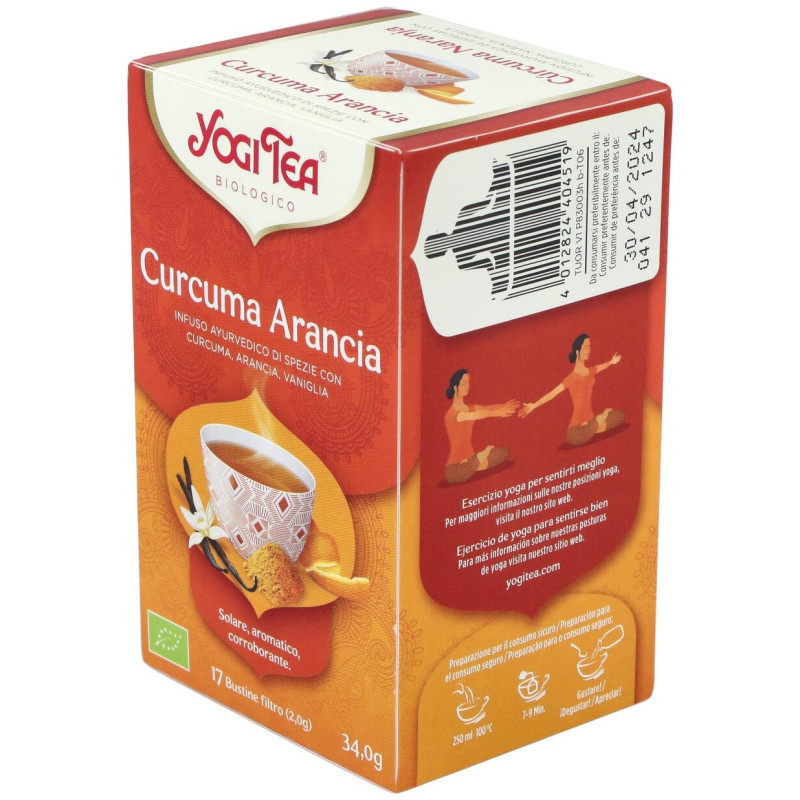 Curcuma Naranja 17infusiones - Yogi Tea