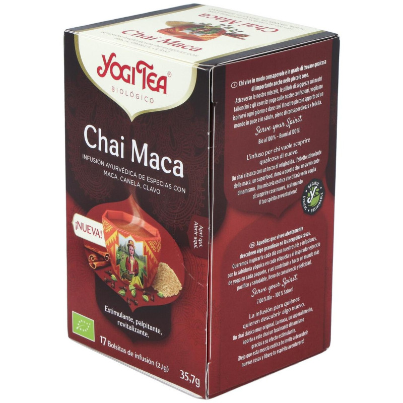 Chai Maca 17infusiones - Yogi Tea