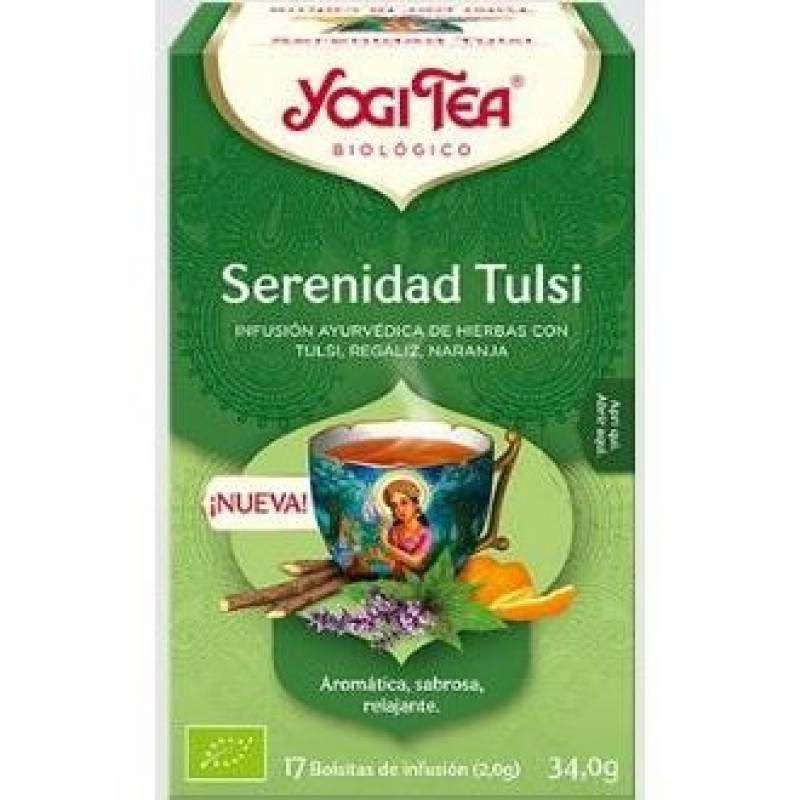 Serenidad Tulsi 17infusiones. Bio - Yogi Tea