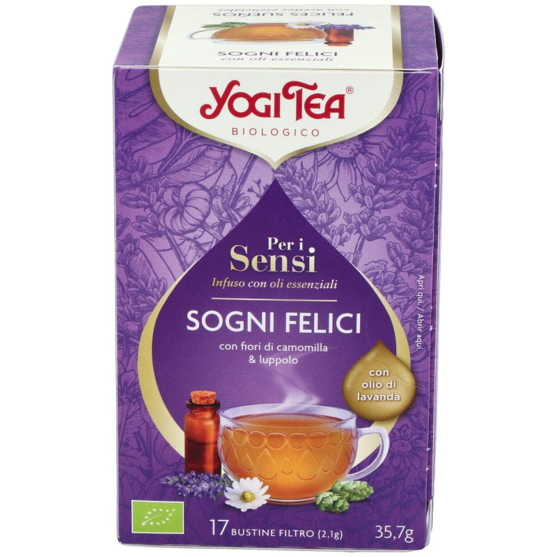 Felices Sueños para los Sentidos 17inf - Yogi Tea