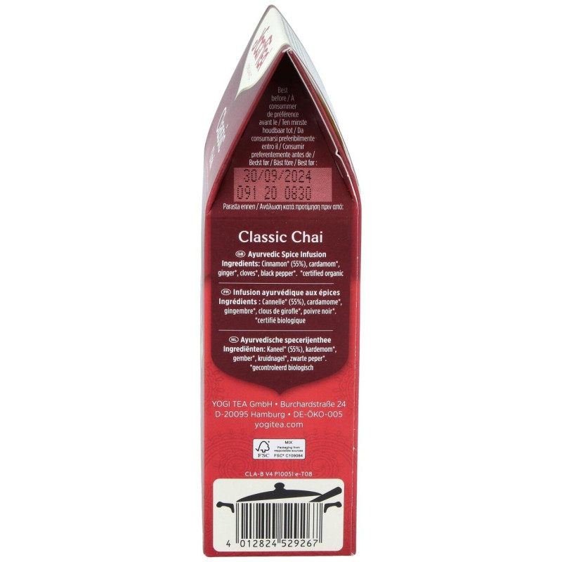 Classic Chai 90gr - Yogi Tea