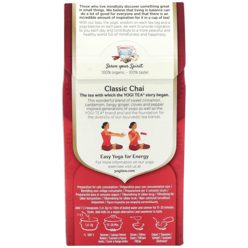 Classic Chai 90gr - Yogi Tea