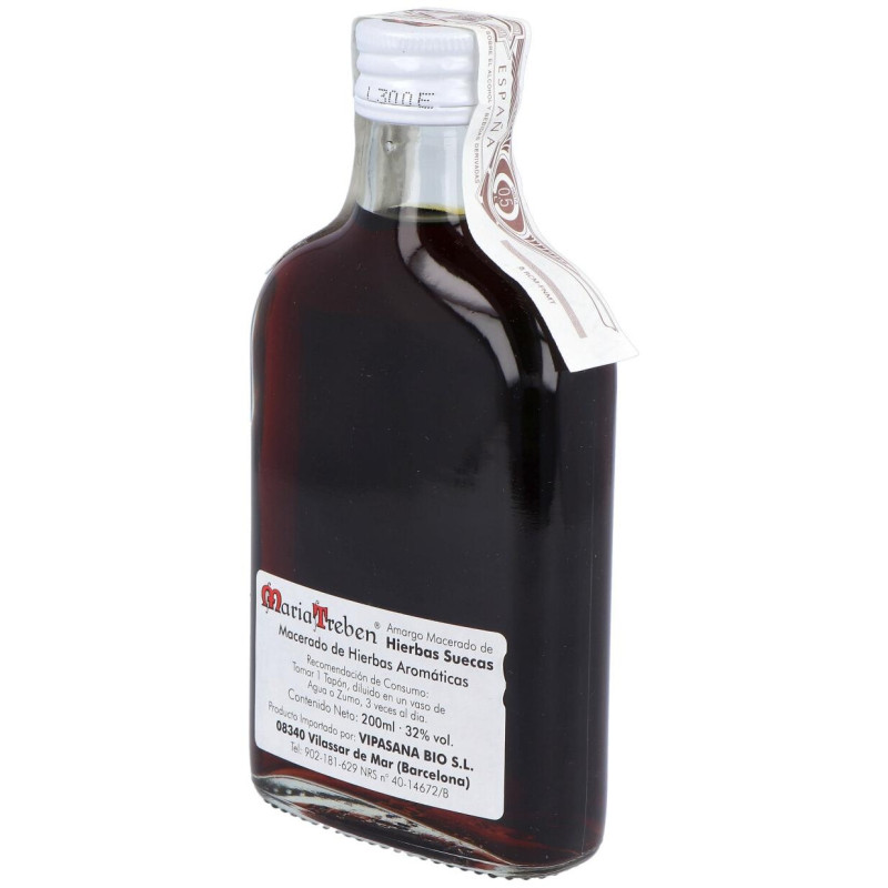 Amargo de Hierbas Suecas 200ml Petaca - Maria Treben