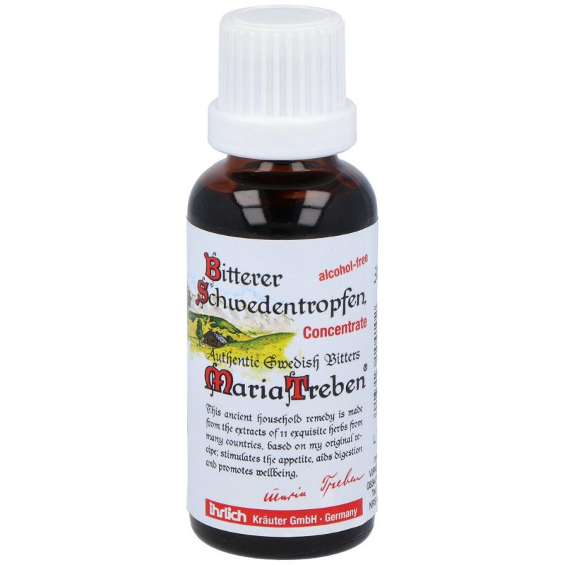 Extracto Hierbas Suecas sin Alcohol 30ml - Maria Treben
