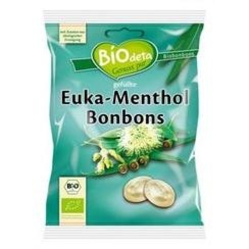 Caramelos de Eucalipto y Mentol 75gr. Bio - Biodeta