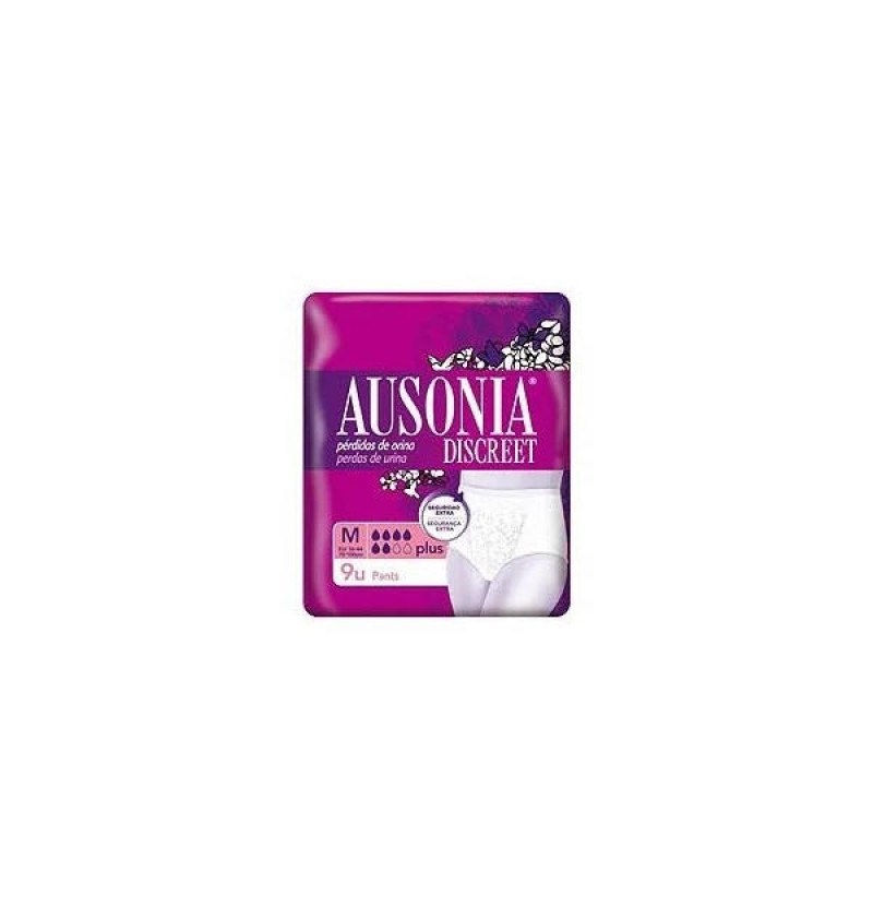 Absorbente Incontinencia Orina Muy Ligera - Ausonia Discreet Pants (8 Unidades Talla Mediana) - Procter&gamble España S.a